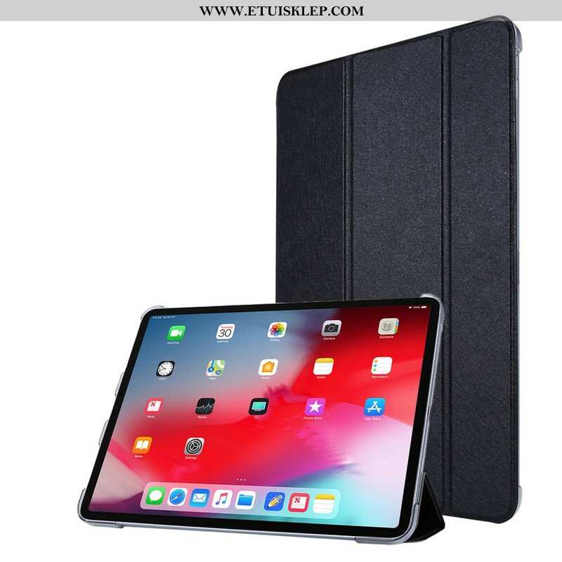 Etui Na Telefon do iPad Pro 12.9" (2022) Jedwabna Tekstura Sztucznej Skóry